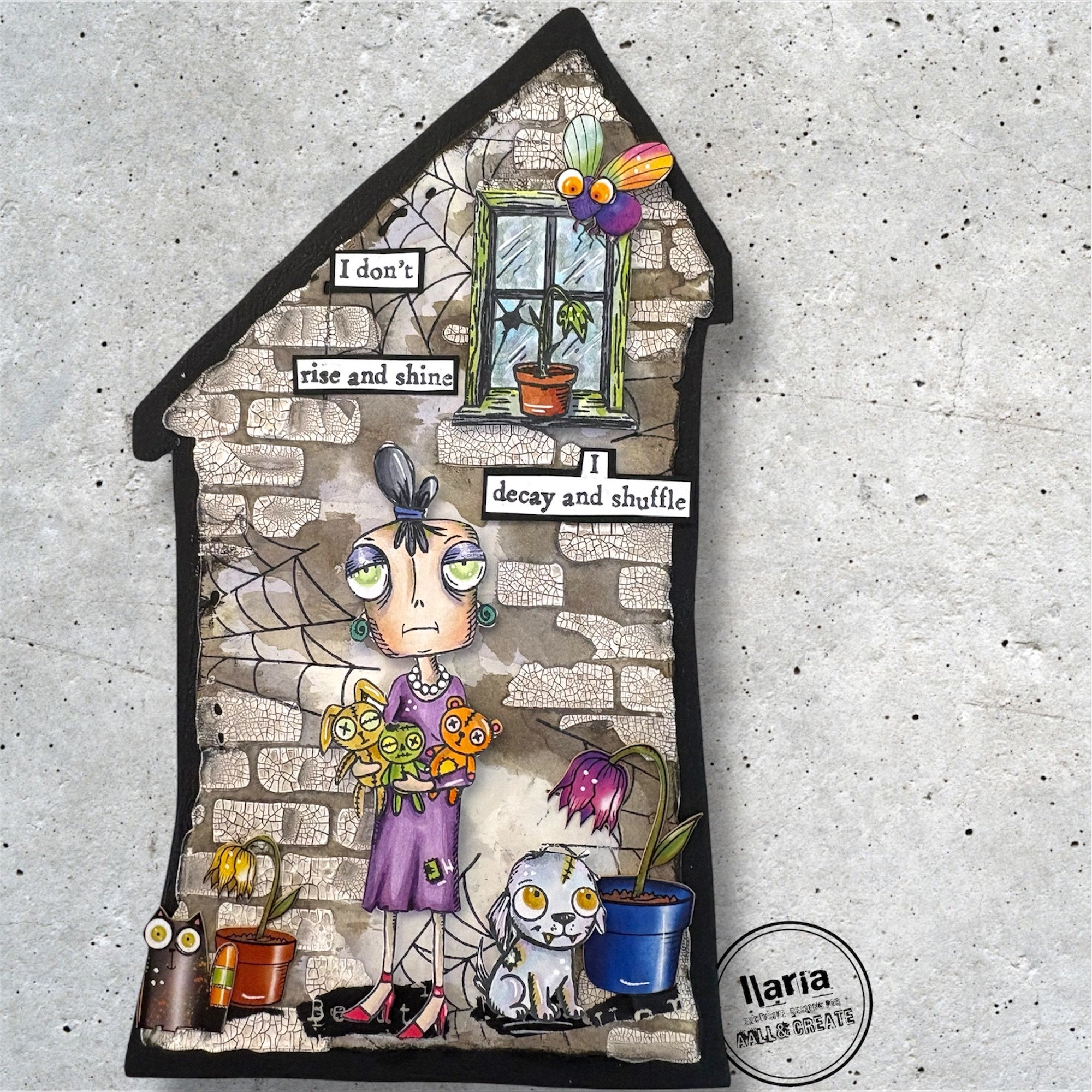 AALL & Create EP-94 Creepy Curiosities dieskutt 118 stk halloween