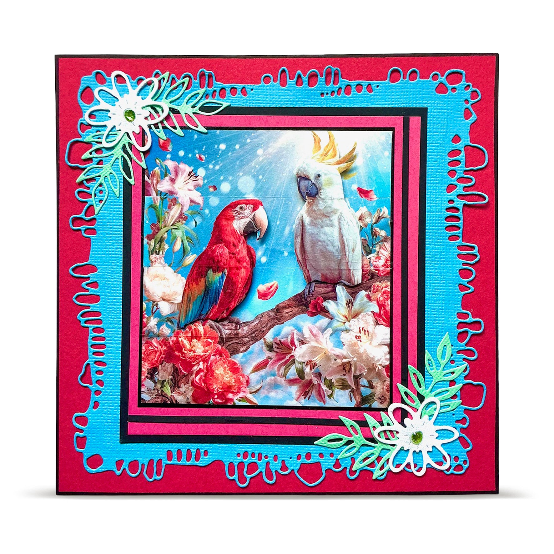 AALL & Create Layer-It-Up washi tape loving parrots 25mm