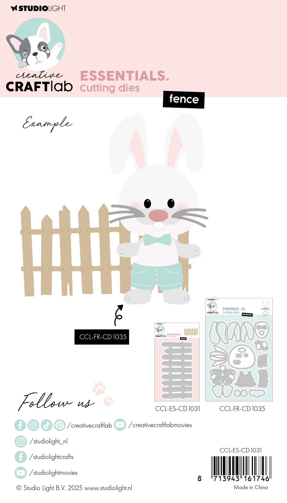 Creative Craftlab Essentials Fence dies gjerde