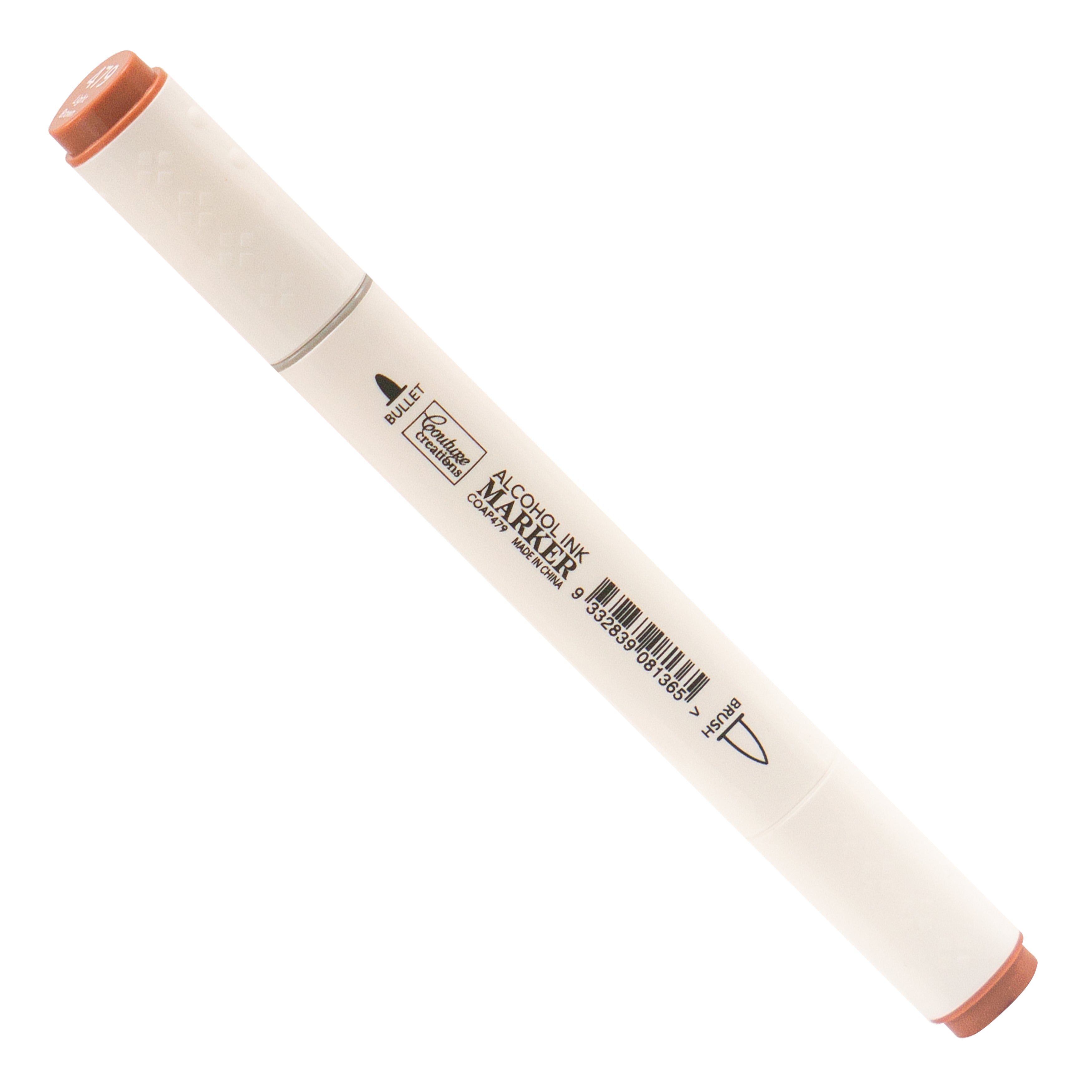 Couture Creations Twin Tip Light Brown tusj lysebrun dobbel