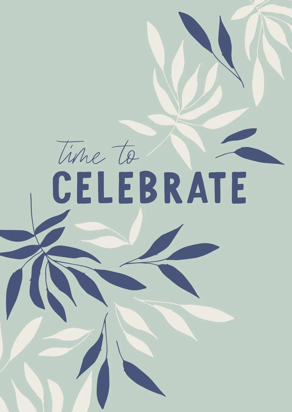KaiserCraft Dainty Celebrate gratulasjonskort med konvolutt