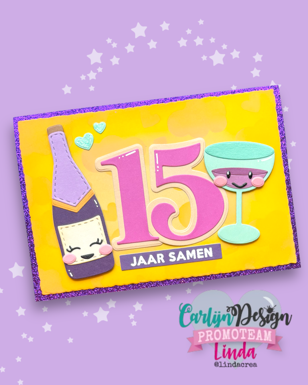 CarlijnDesign Onderteksten Huwelijk CDST-0136 stempel A6