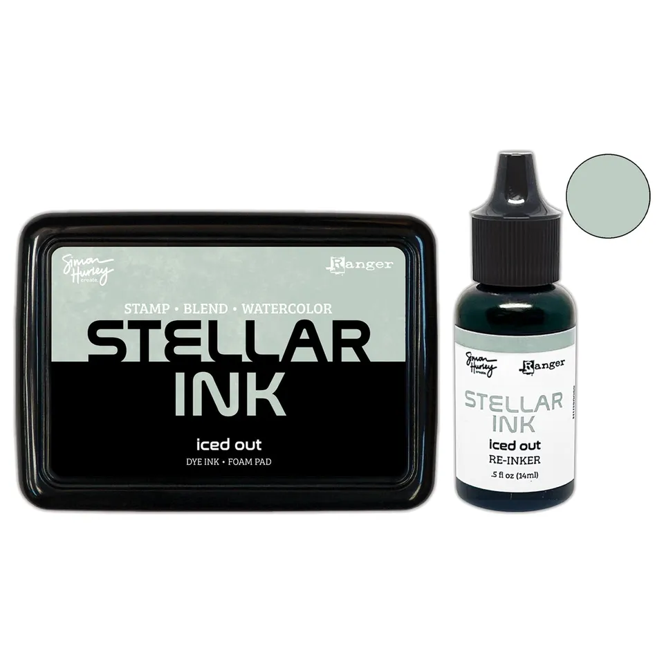 Simon Hurley Stellar Iced Out stempelpute og reinker